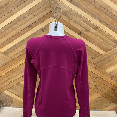 Lululemon - Women's Fleece Longsleeve - MSRP $78: Pink-women-10