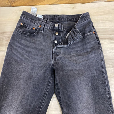 Levis - Women's Low Loose Jeans - MSRP $128: Black-women-W26 L30