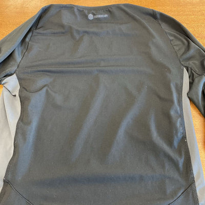 Adidas - Childen's Longsleeve - MSRP $: Black/Grey-children-14/16Y