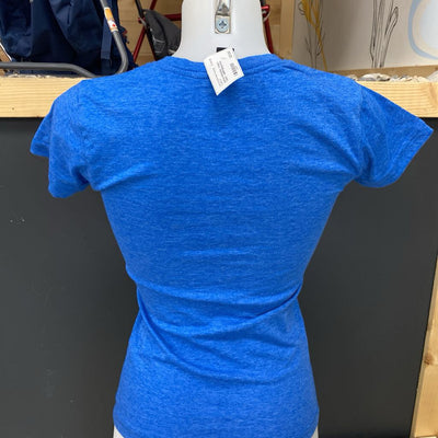 Innitial Attraction - Women's Tshirt - MSRP $: Blue/White-women-