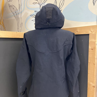 Loki - Women's Fleece-Lined Hooded Softshell Jacket - MSRP comp $249: Black -women-SM