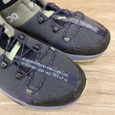 On - Women's Cloudtrax Hiking Shoes - MSRP comp $170: Purple/Green-women-W9.5