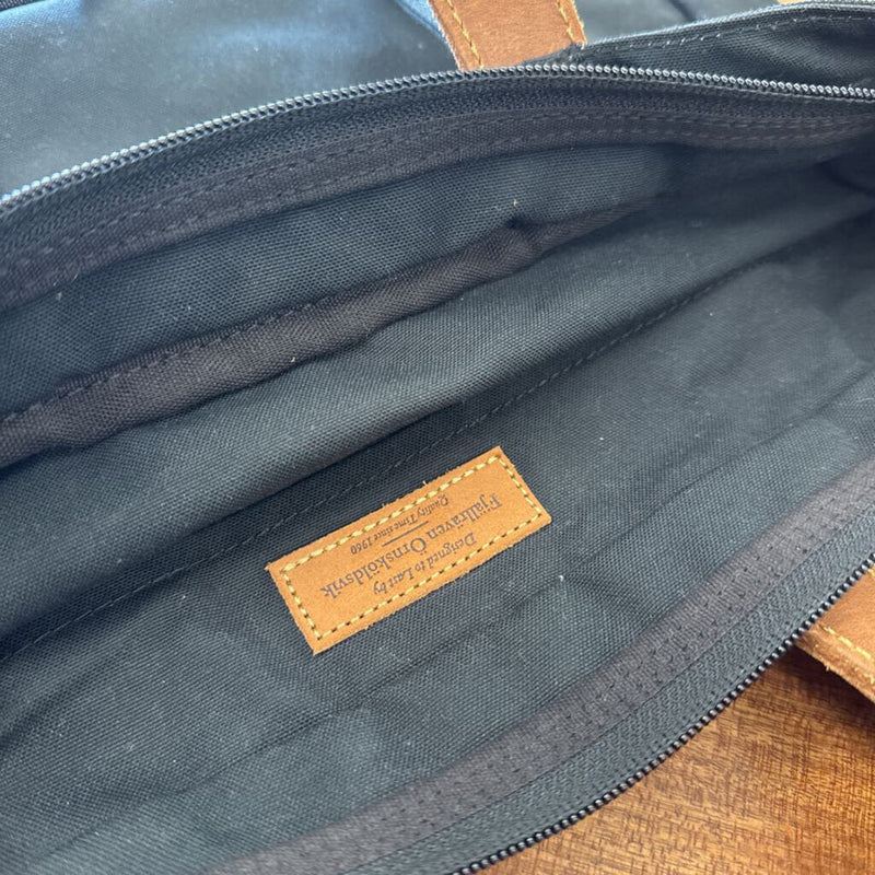 Fjällräven Black Tote Bag: black-unisex-