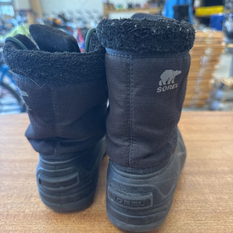 Sorel - Youth Winter Boots- MSRP $110: black-children-2