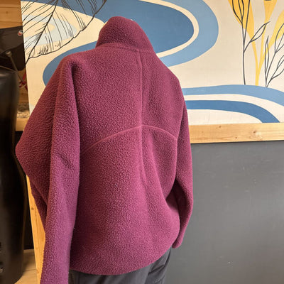 Tentree - Women's Fleece Pullover Jacket- MSRP $88: purple-women-LG