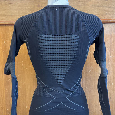 Bionic - Women's Longsleeve Base Top- MSRP $135: Black/Grey-women-SM