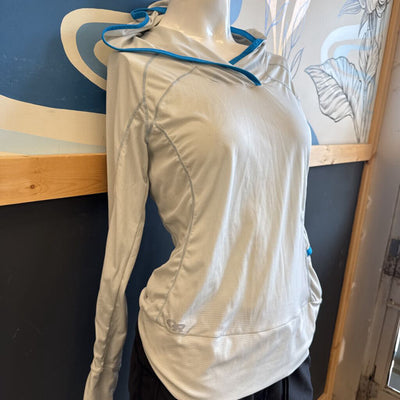 Outdoor Research -Women's Echo Hoodie- MSRP $89: White/Blue-women-SM