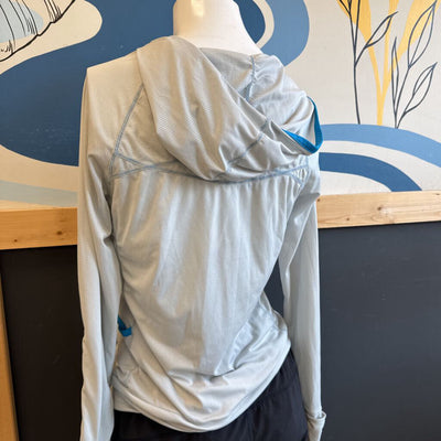 Outdoor Research -Women's Echo Hoodie- MSRP $89: White/Blue-women-SM