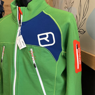Ortovox- Men's Fleece Plus Jacket- MSRP $240 : Green-unisex-XL