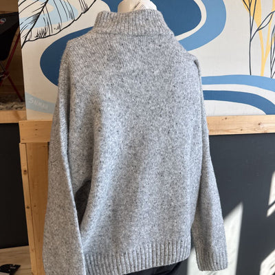Wind River - Women's Knit Sweater - MSRP $60: Grey-women-SM