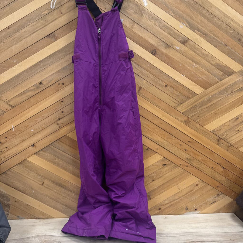 Columbia - Kids Bib Ski Pants- MSRP $119: purple-unisex-10/12