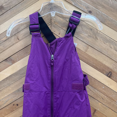Columbia - Kids Bib Ski Pants- MSRP $119: purple-unisex-10/12
