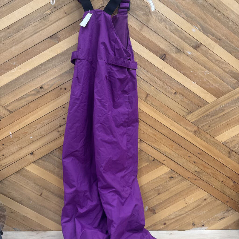 Columbia - Kids Bib Ski Pants- MSRP $119: purple-unisex-10/12