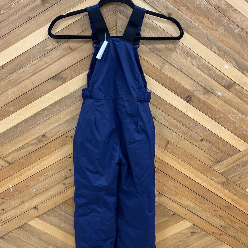 Columbia- Kids fleece bib Pants - MSRP $119: Navy-children-4