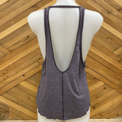 Lululemon - Women's Cropped Tank Top : Purple-women-6