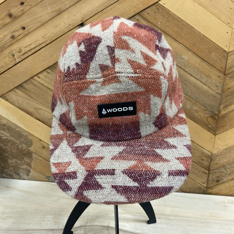 Woods - Wool Blend Hat - MSRP $35: Orange-unisex-