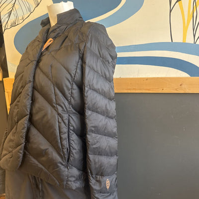 Indygena- Women's Black Insulated Jacket- MSRP $278: black-women-SM
