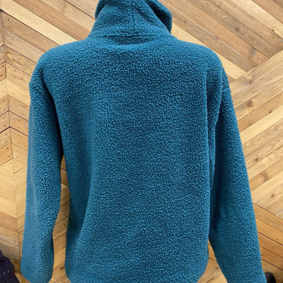 Eddie Bauer - Women's Quest Plush 1/4-Zip Fleece- MSRP $90 : Teal-women-XS