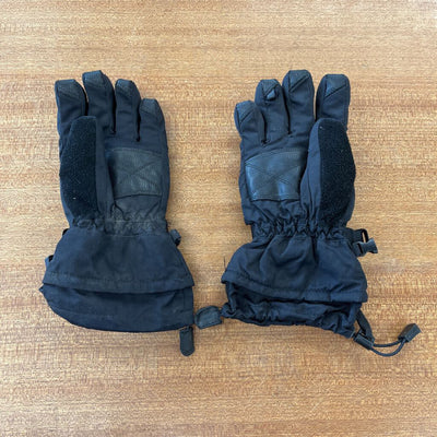 Head - Kids' Winter Gloves: Black -children-MD