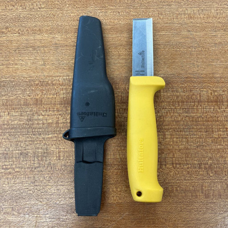 Hultafors - Chisel Knife : black yellow --