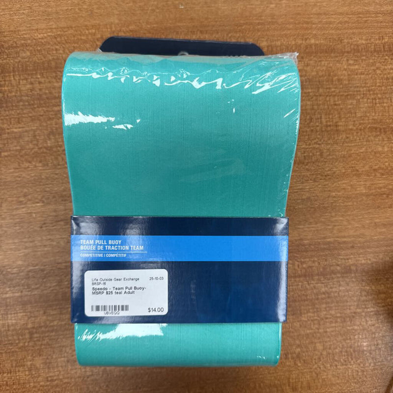 Speedo - Team Pull Buoy- MSRP $25: teal-children-Adult