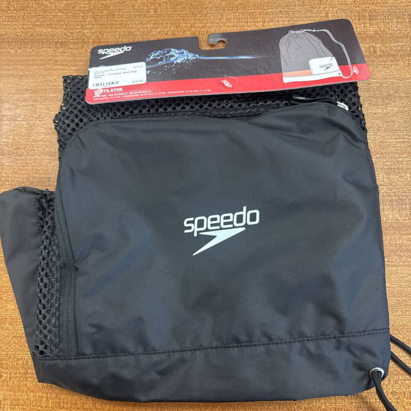 Speedo - Ventilator Mesh Bag: black-unisex-