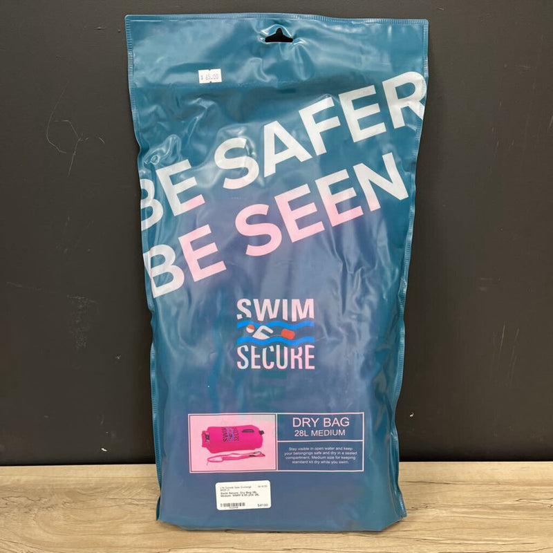 Swim Secure- Dry Bag 28L Medium- MSRP $ 65: pink-unisex-28L