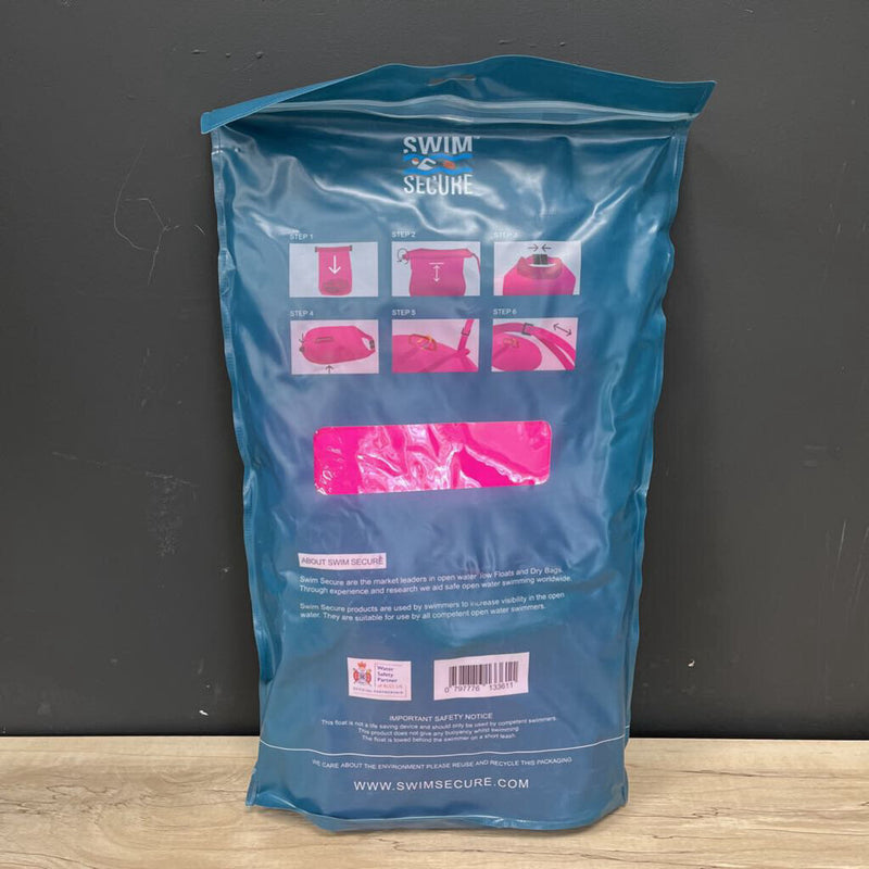 Swim Secure- Dry Bag 28L Medium- MSRP $ 65: pink-unisex-28L