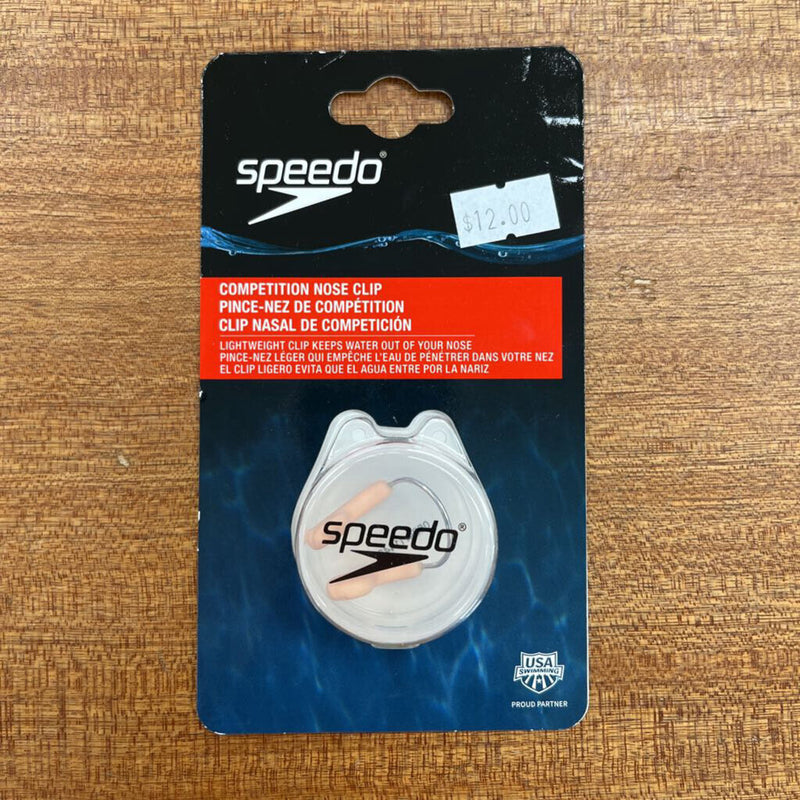 Speedo - Competition Nose Clip: clear-unisex-