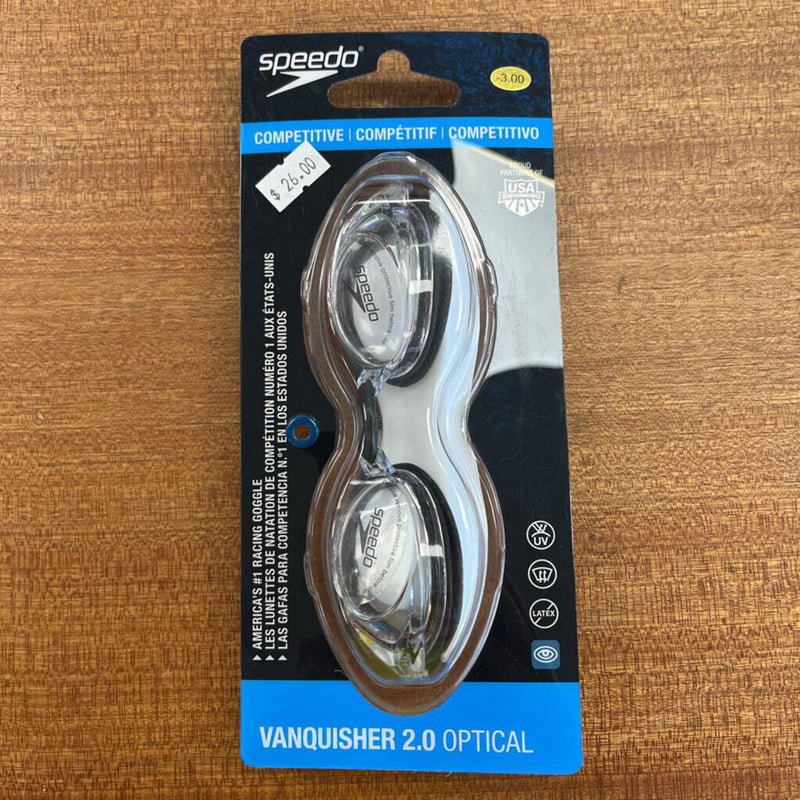 Speedo Vanquisher 2.0 Optical Goggles: clear-unisex-