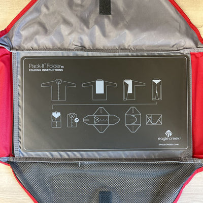 Eagle Creek - Pack It System Folder : Red-unisex-