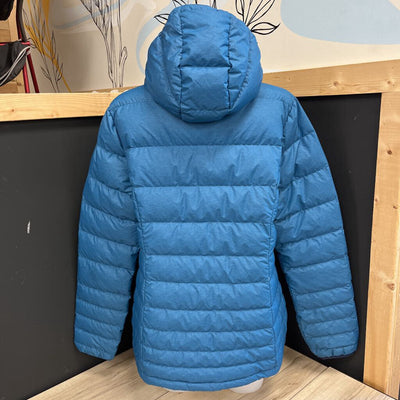 Paradox - Women's Packable Hooded Puffer Jacket: Blue-women-2XL