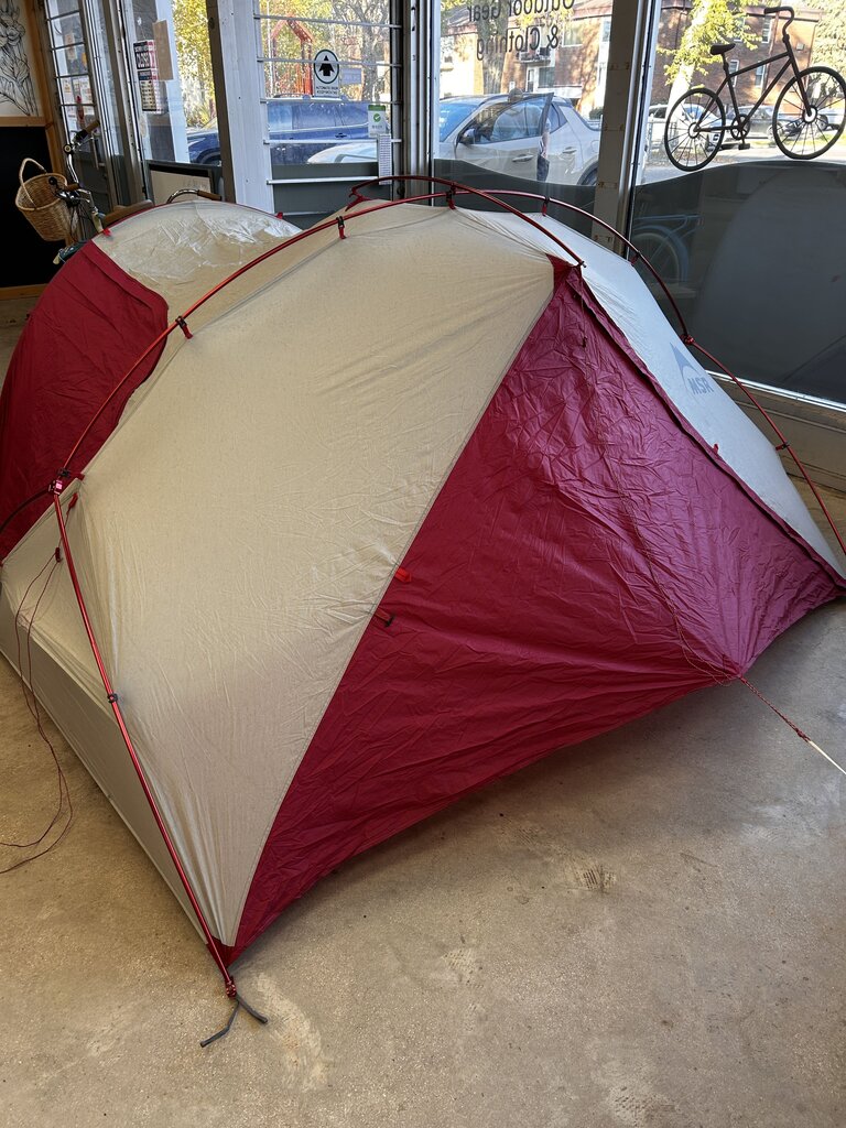 MSR - Hubba Tour 2 Backpacking Tent - MSRP $650: Red--2-Person