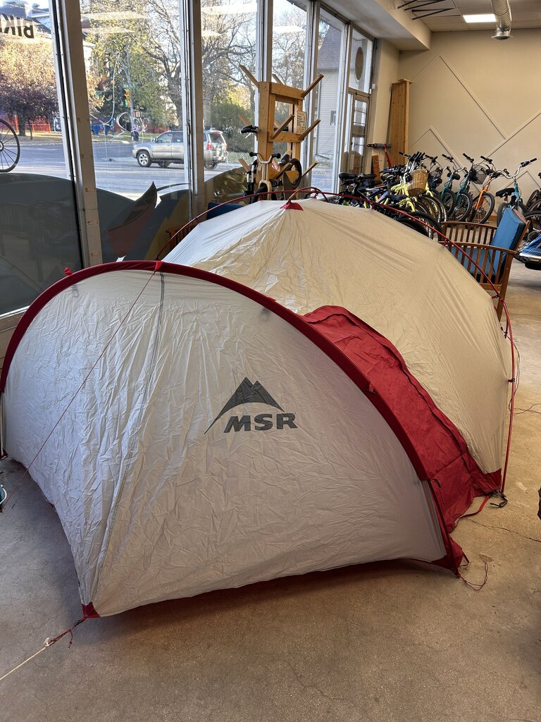 MSR - Hubba Tour 2 Backpacking Tent - MSRP $650: Red--2-Person