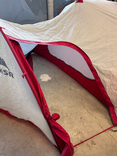 MSR - Hubba Tour 2 Backpacking Tent - MSRP $650: Red--2-Person