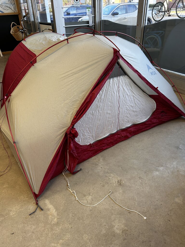 MSR - Hubba Tour 2 Backpacking Tent - MSRP $650: Red--2-Person