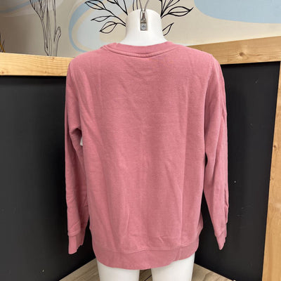The North Face - Women's Crewneck Sweatshirt - MSRP $60: Pink-women-MD