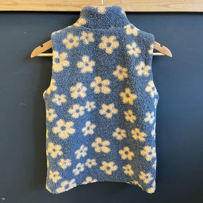 Tucker Tate - Kids' Teddy-Fleece Zip Vest - MSRP comp $65: Grey/Yellow/Orange-children-8