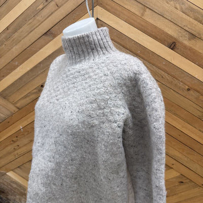 The Shackleton - Women's Wool Sweater- MSRP compared $410 : Beige-women-
