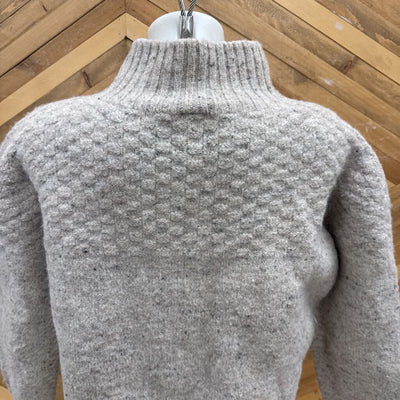 The Shackleton - Women's Wool Sweater- MSRP compared $410 : Beige-women-