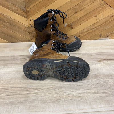 Oliver - Women's Hiking Work Stea Toel Boots - MSRP compared $290: Brown/Black-women-6.5
