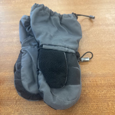 Stonz - Children's Mitts - MSRP $49: Grey/Black-children-2-4Y