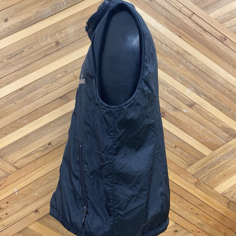 Hobo Clothing Co - Reversible Fleece Vest : Black-unisex-LG