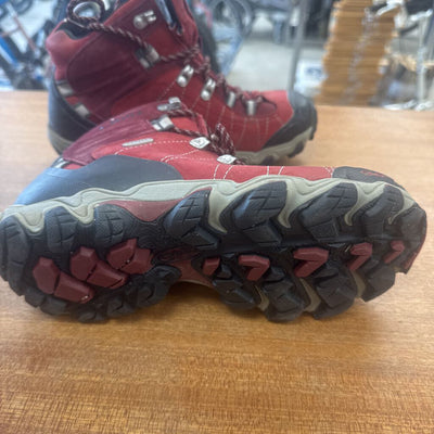 Oboz - Women's Mid Hiking Boots- MSRP $214: Red-women-7.5