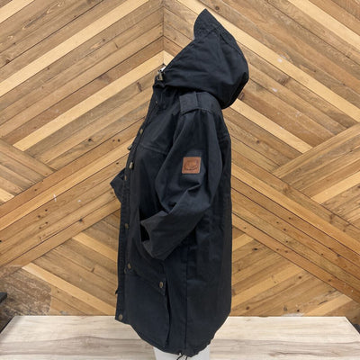 Penfield - Men's Wax Cloth Jacket - MSRP compared $200: Black-women-MD