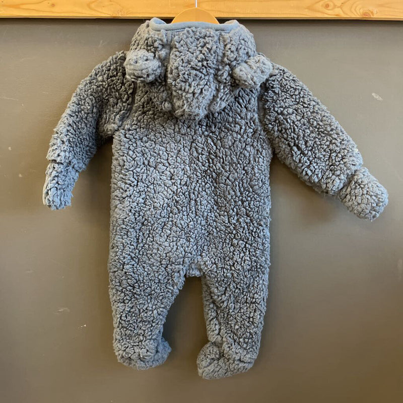 Dirkje - Infant Bunting Suit - MSRP $45: Blue-infant-3M