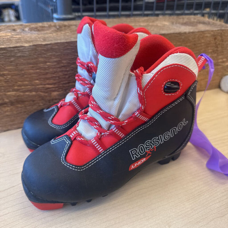 Rossignol - Junior X1 Ski Boots- MSRP $120: Red/Black-children-33