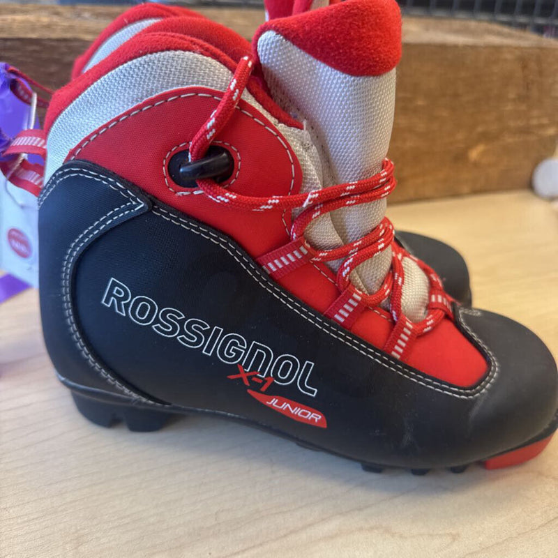 Rossignol - Junior X1 Ski Boots- MSRP $120: Red/Black-children-33