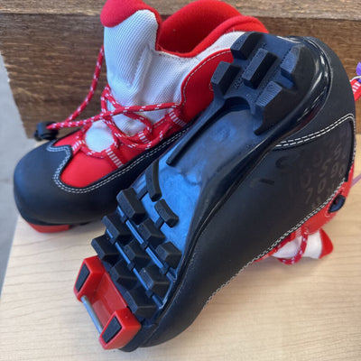Rossignol- X-1 Junior Ski Boots- MSRP $120: Red/Black-children-33