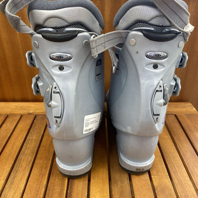 Nordica - Women's F25 Downhill Ski Boots: Grey-Blue-women-25/25.5